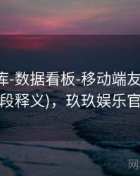 玖玖图库-数据看板-移动端友好-专题页(字段释义)，玖玖娱乐官方1.0